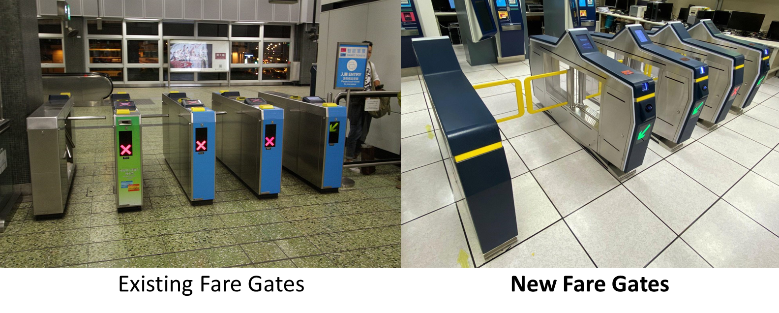mtr-new-fare-gates1 MTR Fare Gates Upgradation